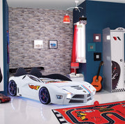 Luxury Full Letto Macchina con LED