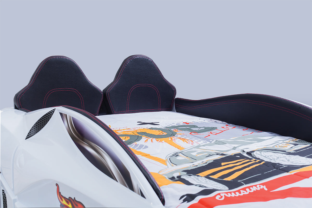 Luxury Full Letto Macchina con LED