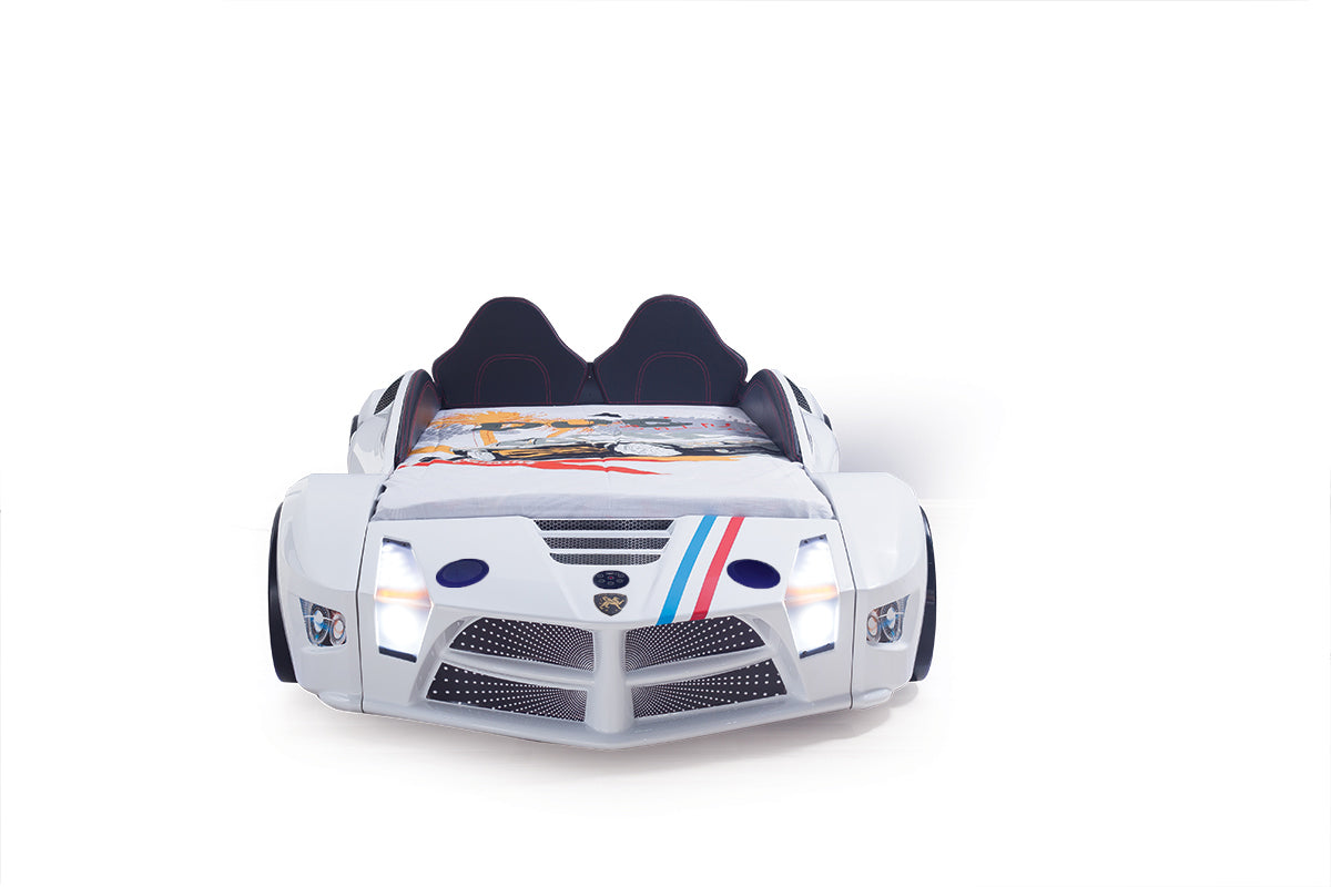 Lit de voiture de luxe haut de gamme avec LED