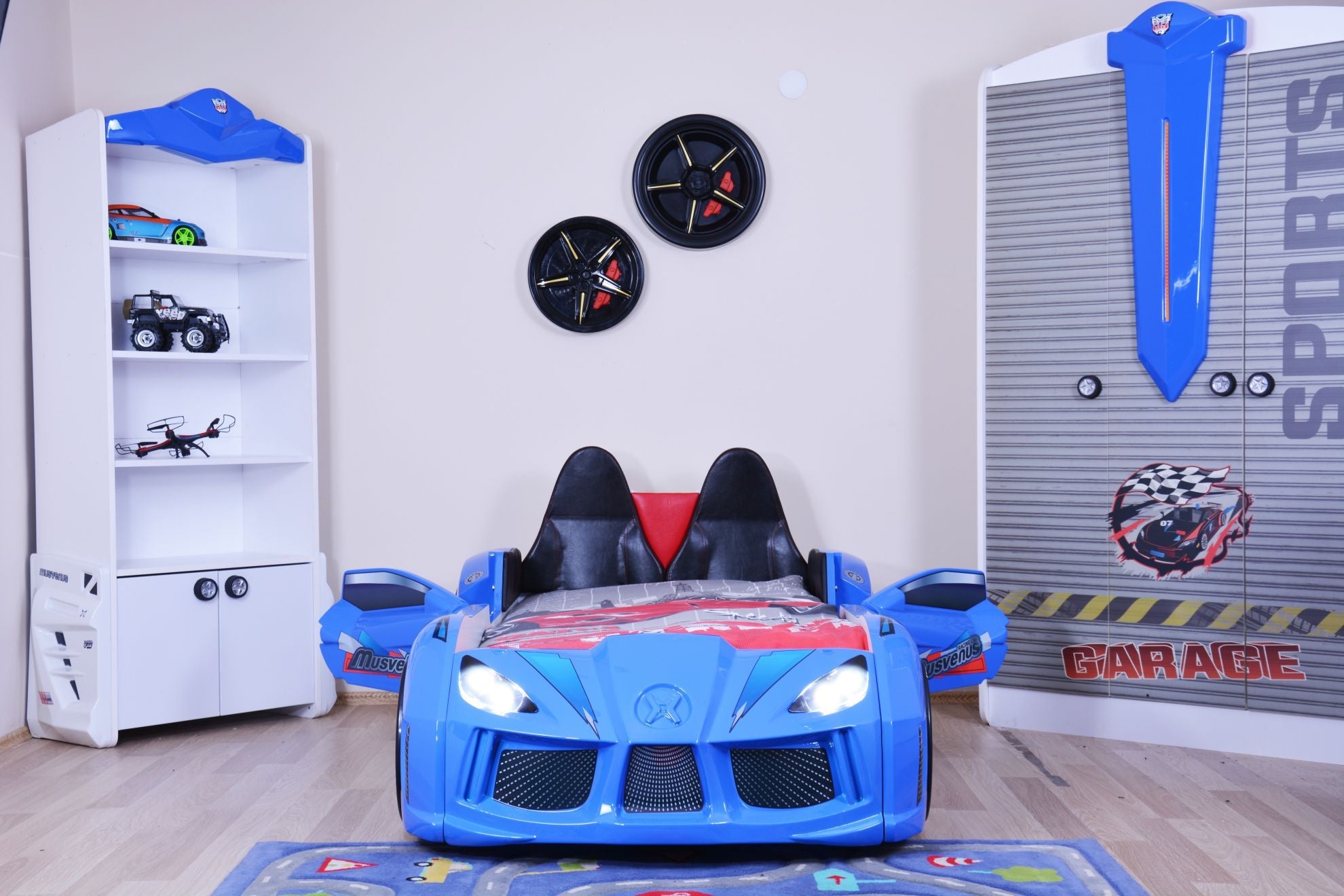 MVN 3 Autobett mit LED