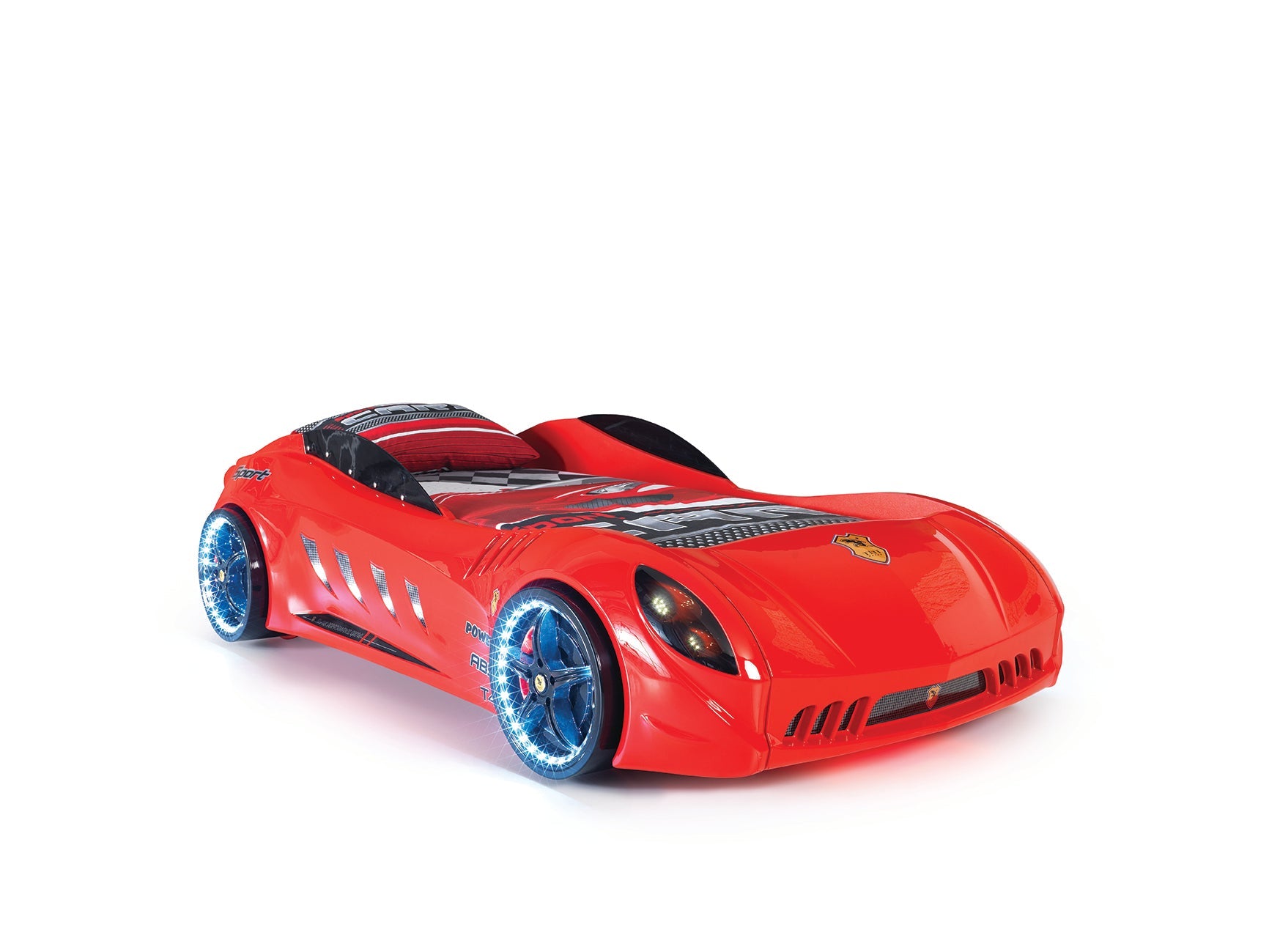 Letto Auto con LED SHARK