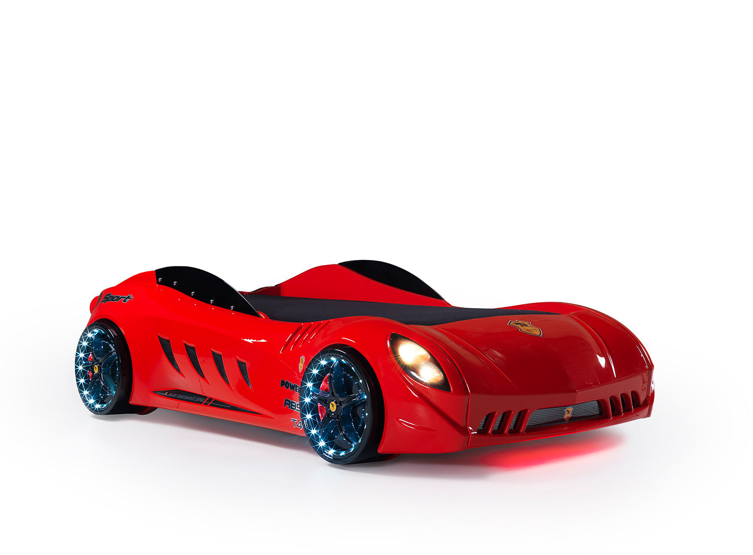 Letto Auto con LED SHARK