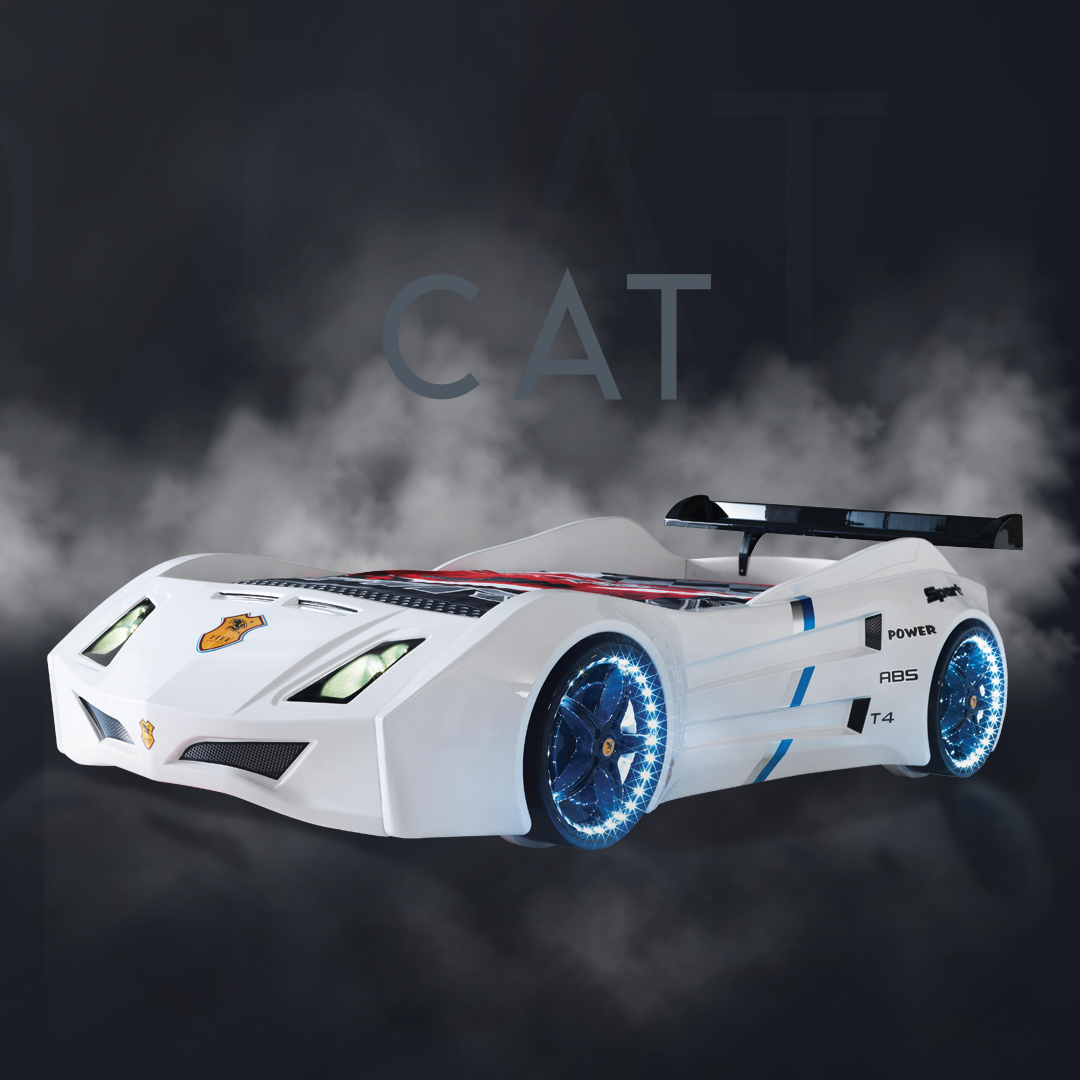 Letto Auto con LED Garage