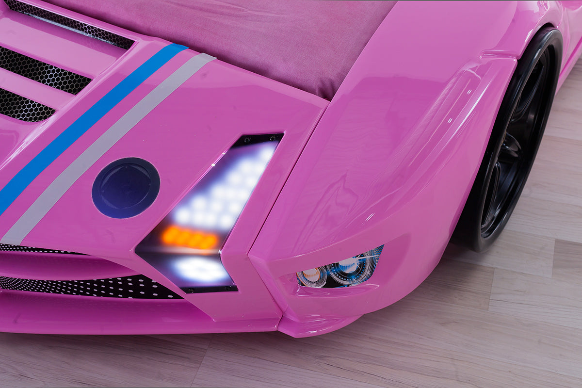 Lit de voiture de luxe haut de gamme avec LED