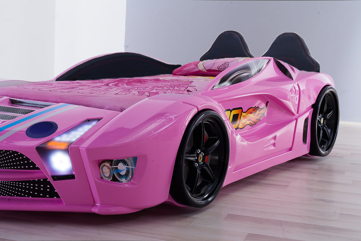 Lit de voiture de luxe haut de gamme avec LED