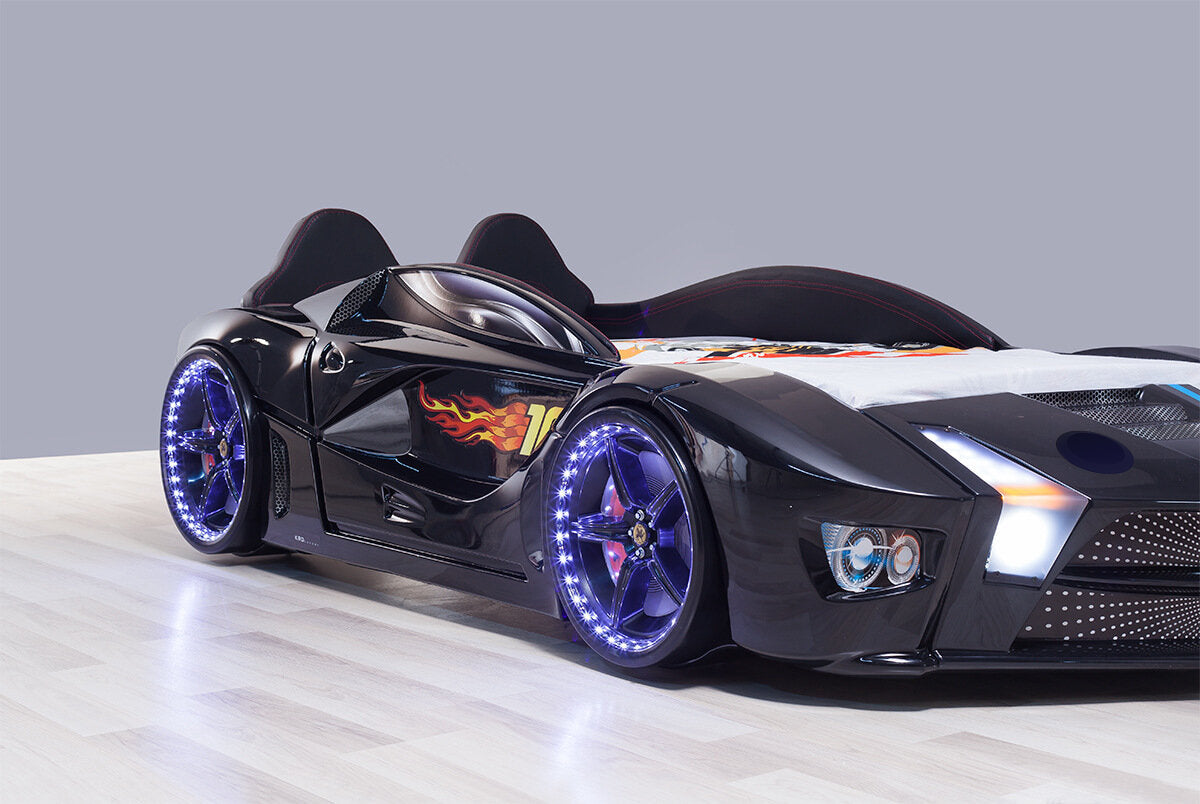 Lit de voiture de luxe haut de gamme avec LED